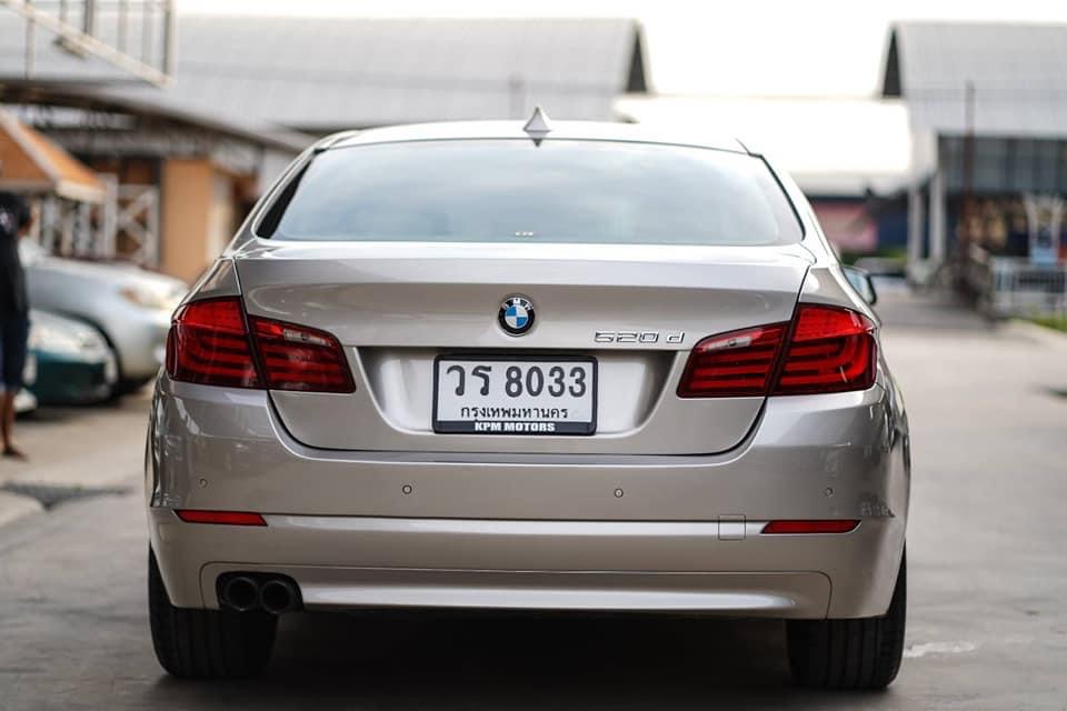 BMW 5 Series F10 520d ปี 2012 สีทอง