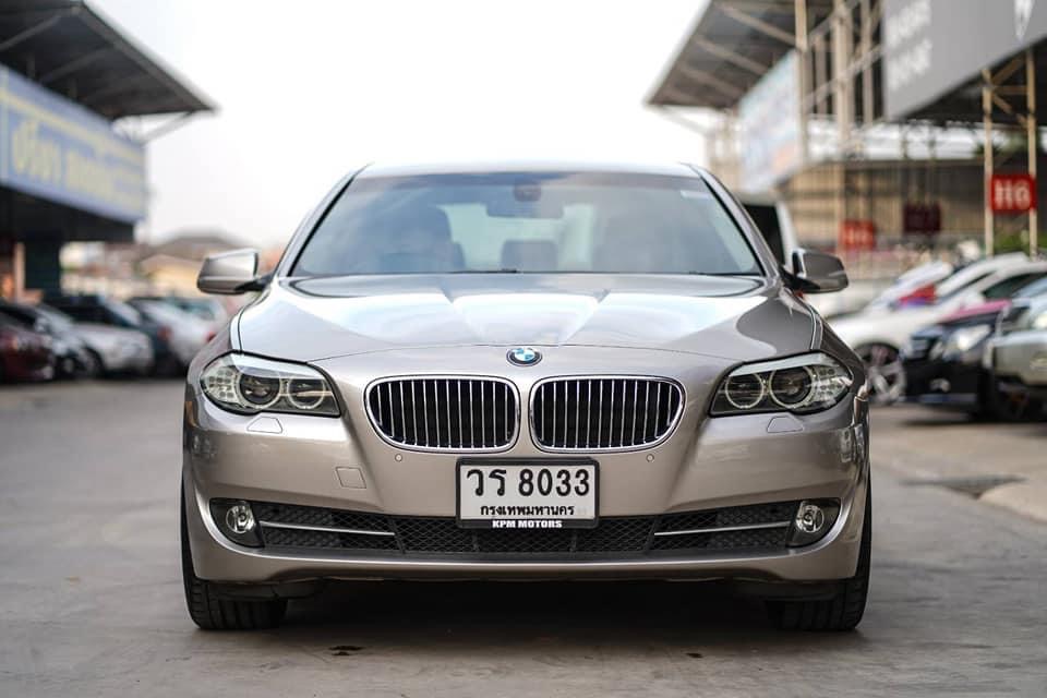 BMW 5 Series F10 520d ปี 2012 สีทอง