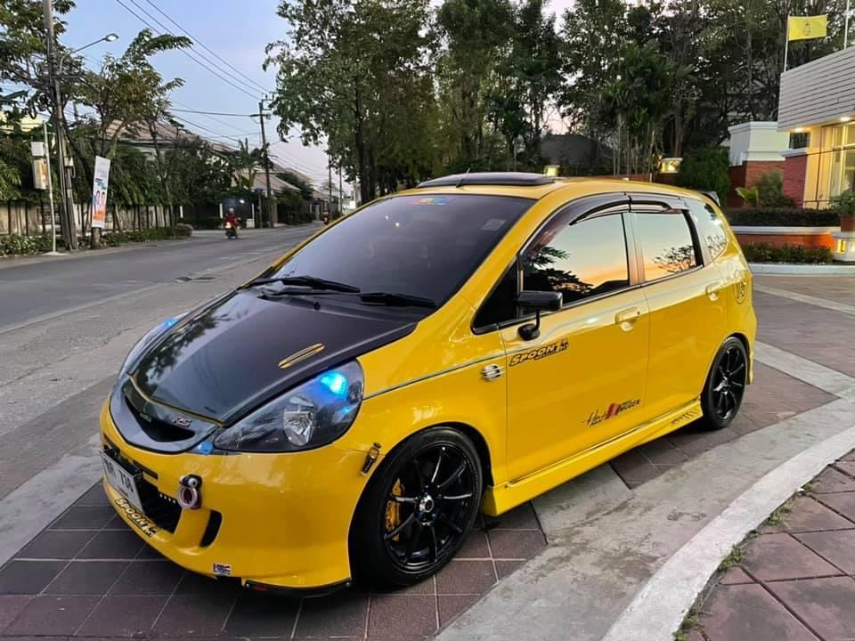 ?❗️Jazz Vtec ตัวท๊อป เกียร์ออโต้ สีเหลือง-ดำ