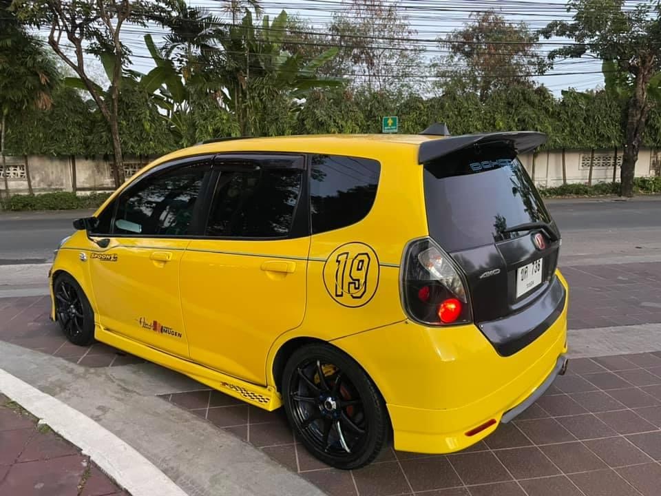 ?❗️Jazz Vtec ตัวท๊อป เกียร์ออโต้ สีเหลือง-ดำ