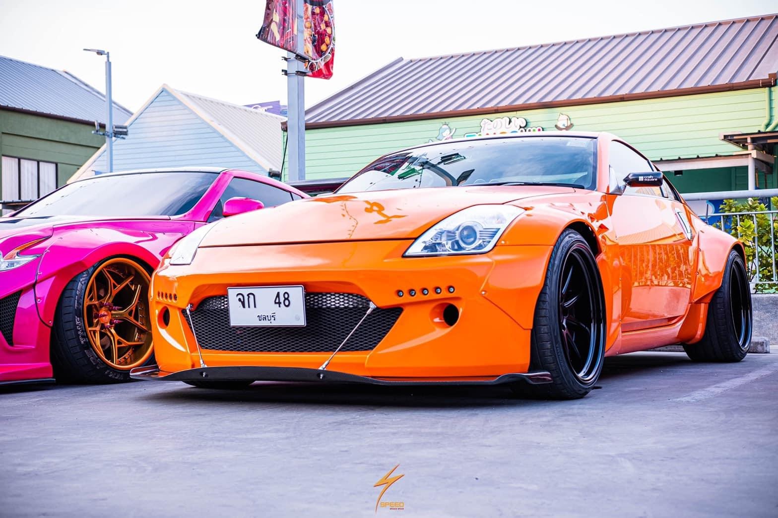 ปล่อยครับ 350z Rocket Bunny เกียร์ Auto รถแท้ Nissan สยามกลการ 03 เลขไมล์ 6x,xxx