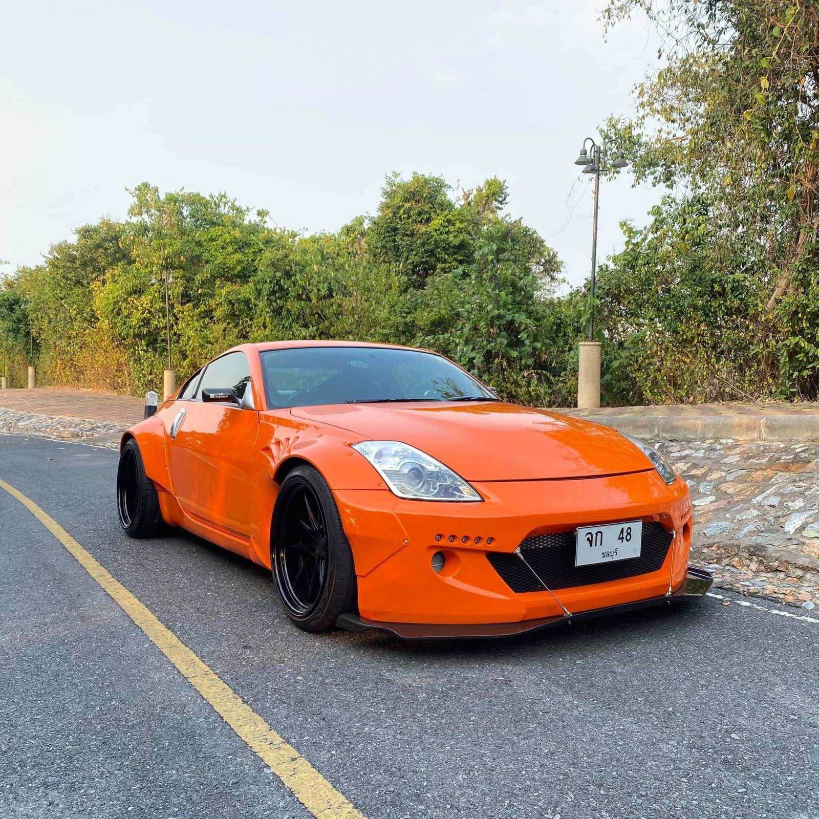 ปล่อยครับ 350z Rocket Bunny เกียร์ Auto รถแท้ Nissan สยามกลการ 03 เลขไมล์ 6x,xxx