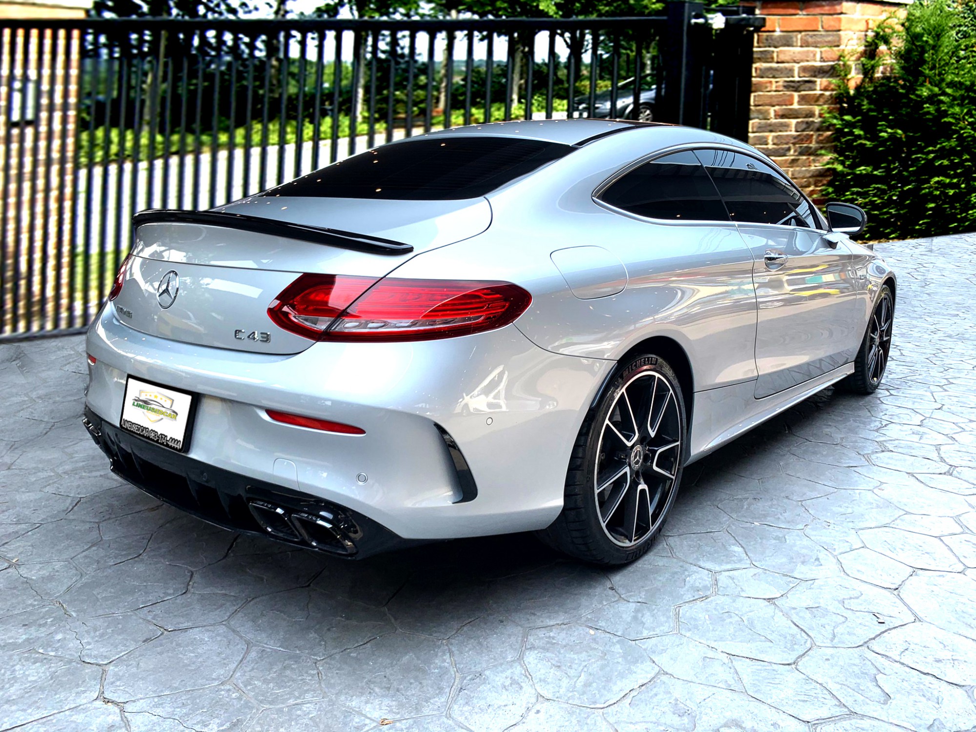 Mercedes Benz C250 Coupe AMG 2017 ไมล์ 42,xxx km หลังคาแก้ว Panoramic Glass Roof