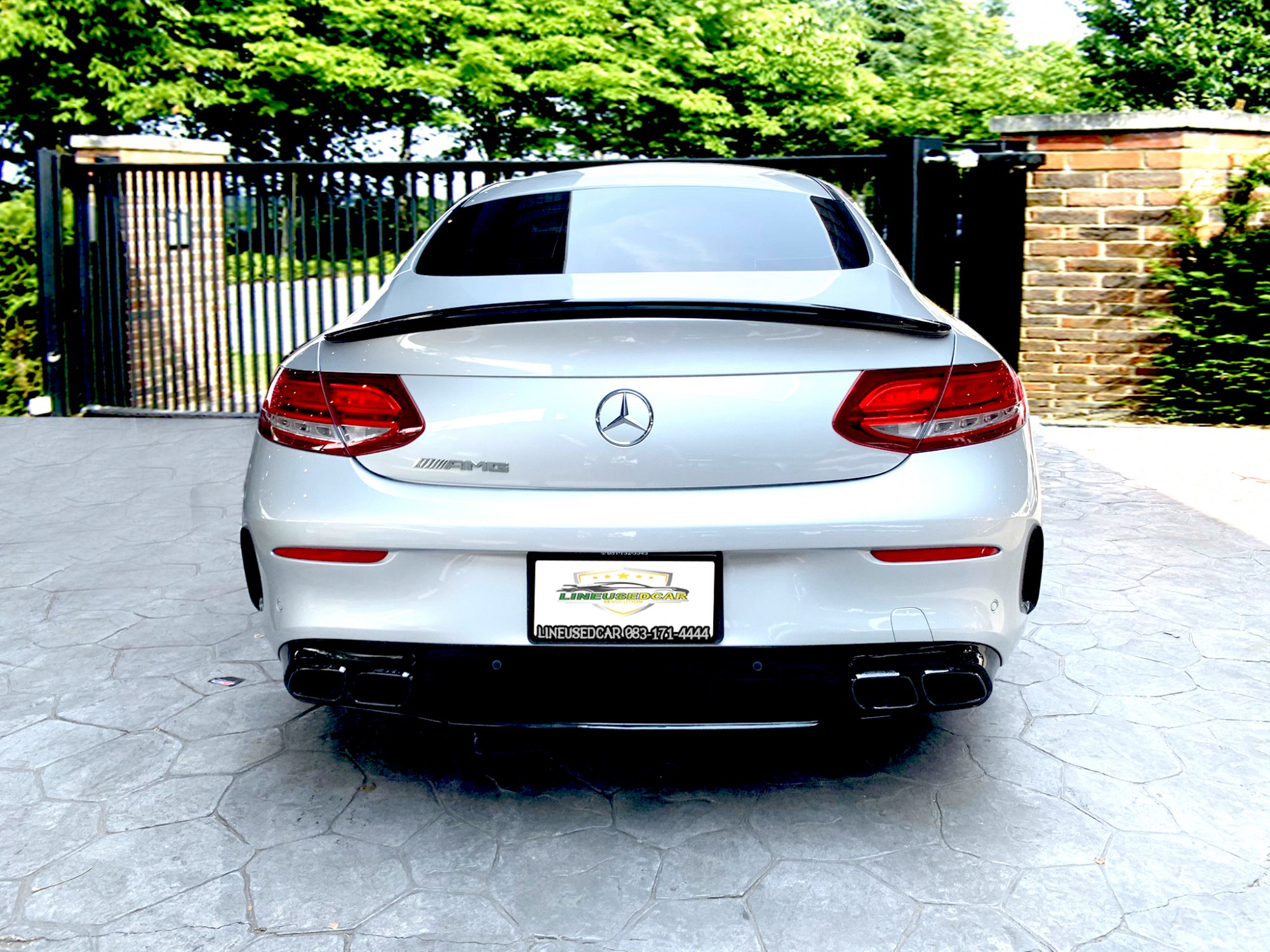 Mercedes Benz C250 Coupe AMG 2017 ไมล์ 42,xxx km หลังคาแก้ว Panoramic Glass Roof