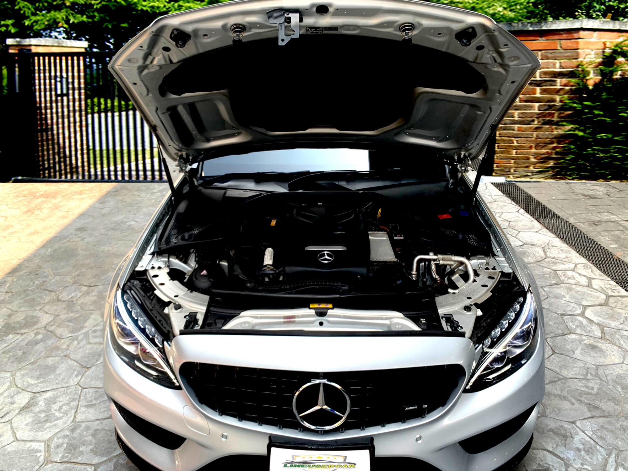 Mercedes Benz C250 Coupe AMG 2017 ไมล์ 42,xxx km หลังคาแก้ว Panoramic Glass Roof