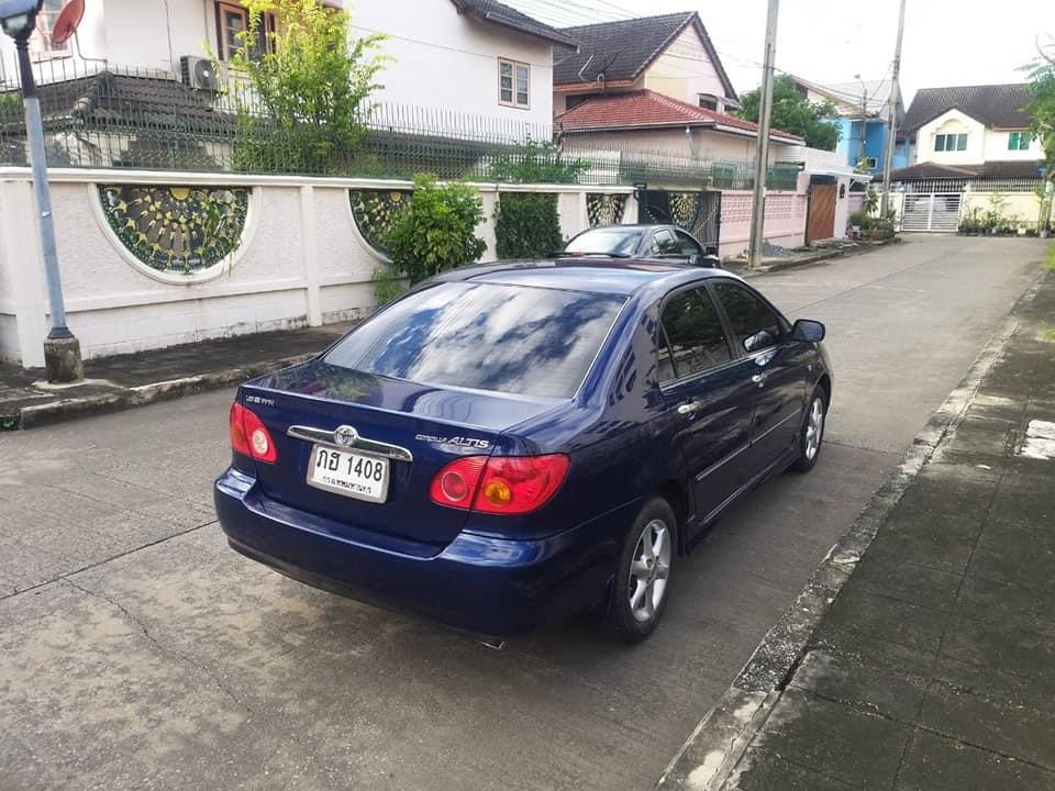 ขาย toyota altis 1.8E ไม่เคยติดแก็สน้ำมันล้วน