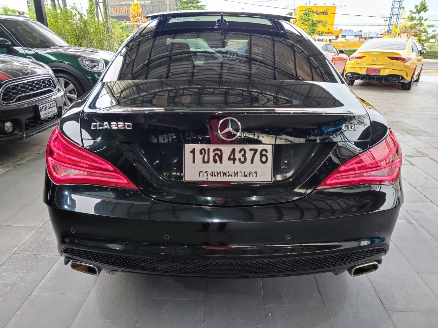 2014 BENZ CLA 220 CDI AMG เกียร์ออโต้ สีดำ​ เครื่องดีเซล Topสุด