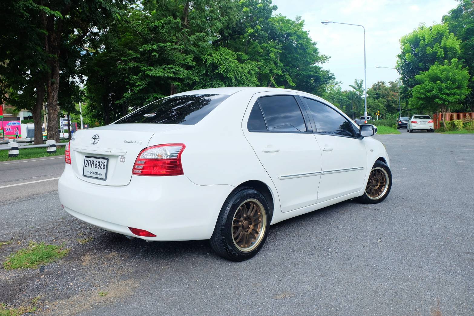 2012 Toyota Vios สีขาว