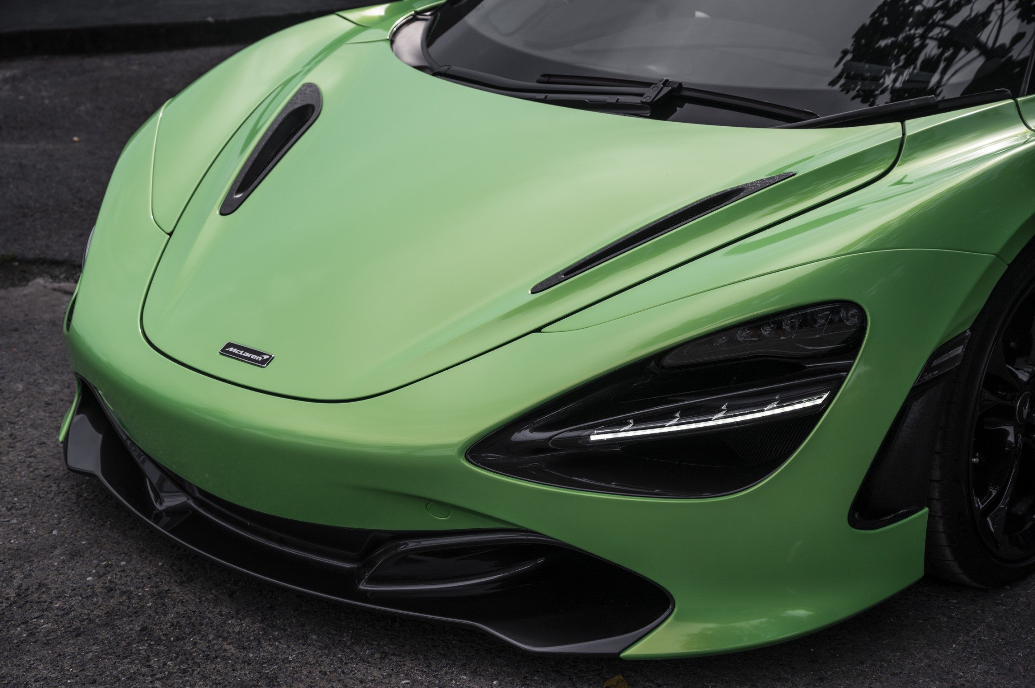 2021 McLaren 720S coupe performance สีเขียว