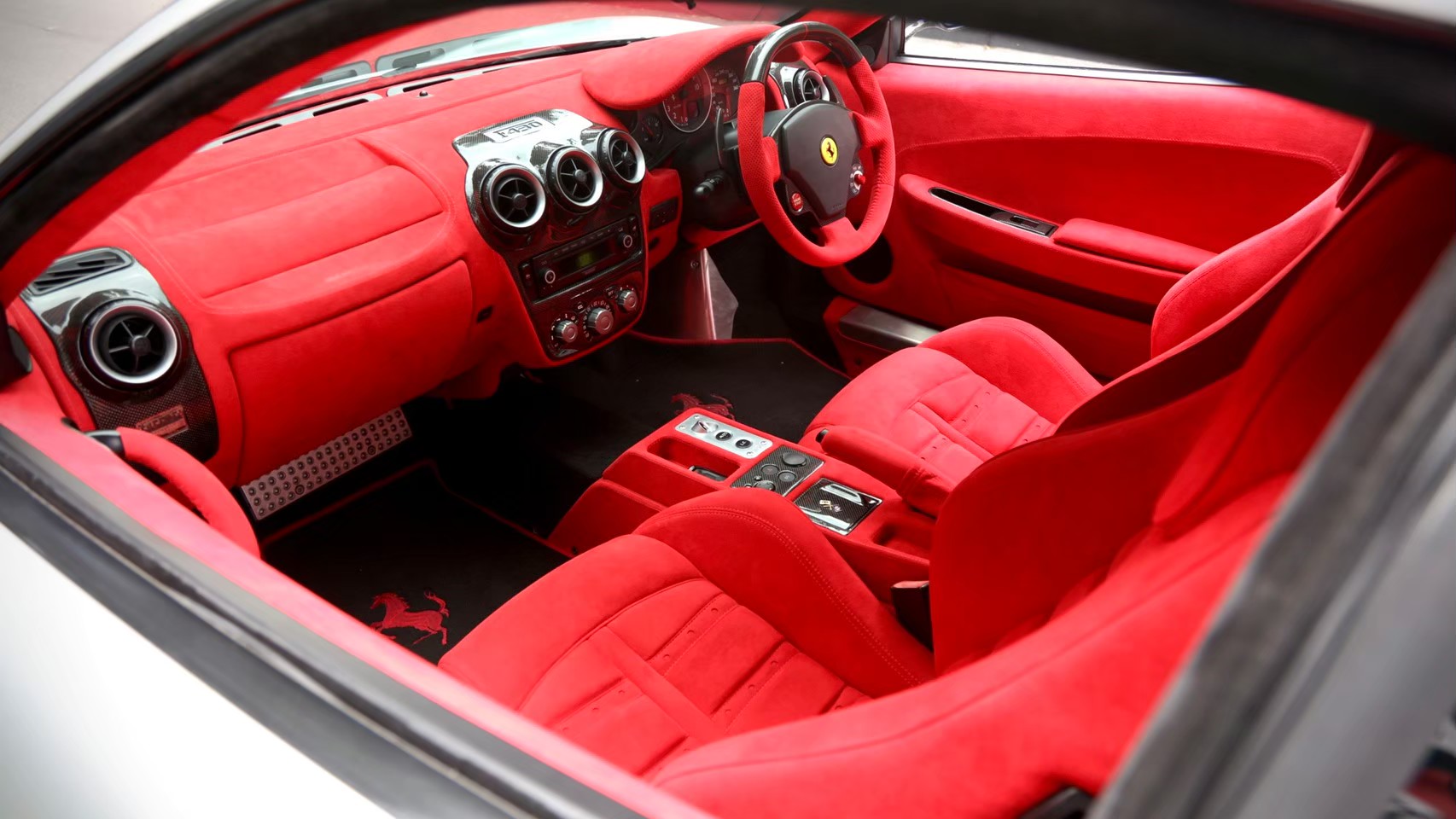 2007 Ferrari F430 Spider สีเทา