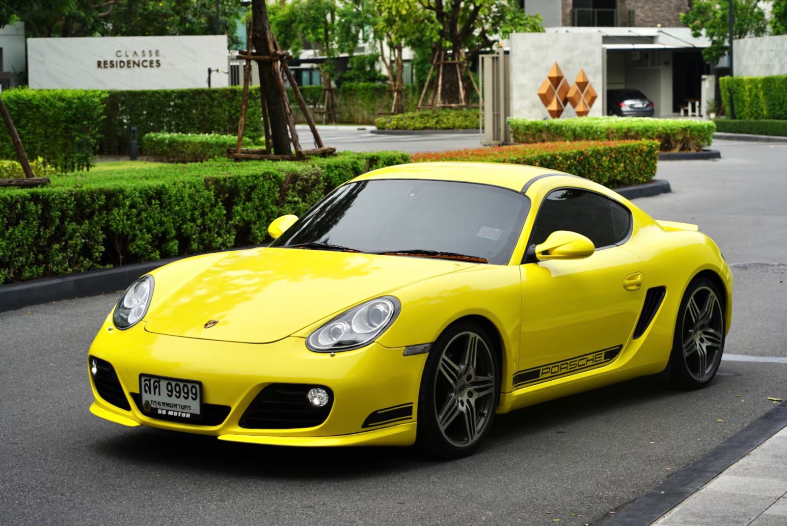 2011 Porsche 987.2 PDK สีเหลือง