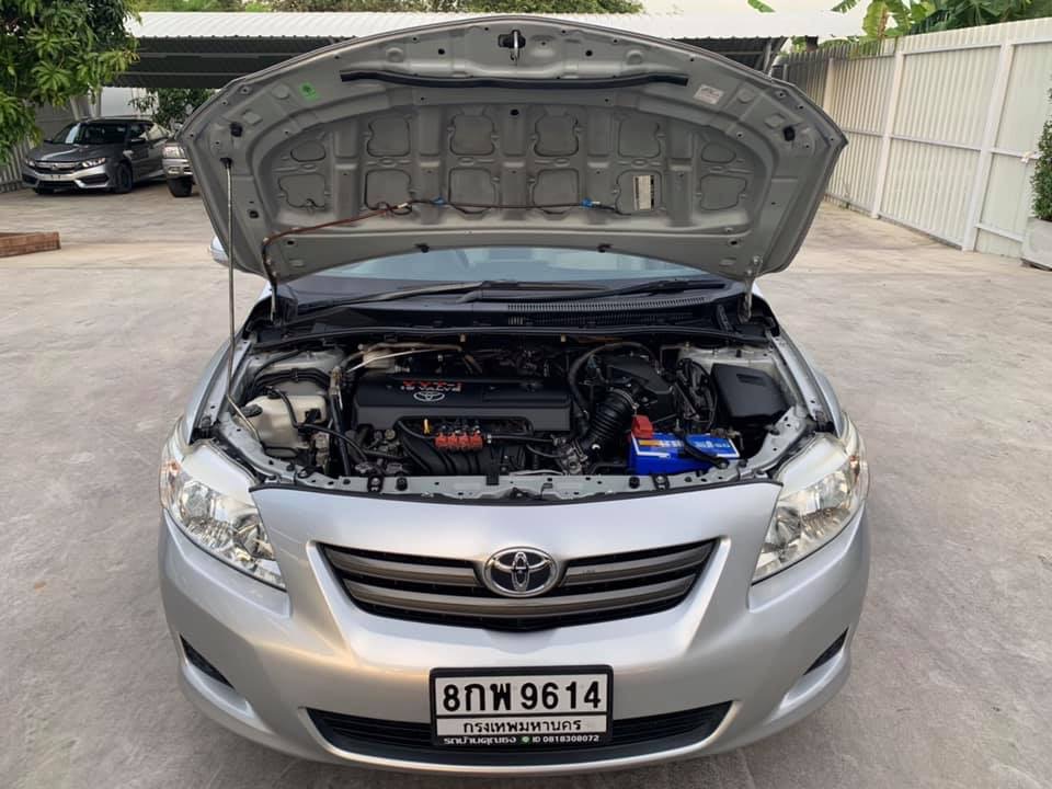 Toyota Corolla Altis ปี 2008 สีเงิน