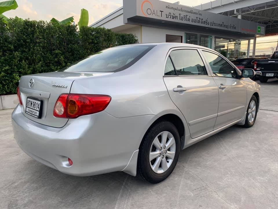 Toyota Corolla Altis ปี 2008 สีเงิน