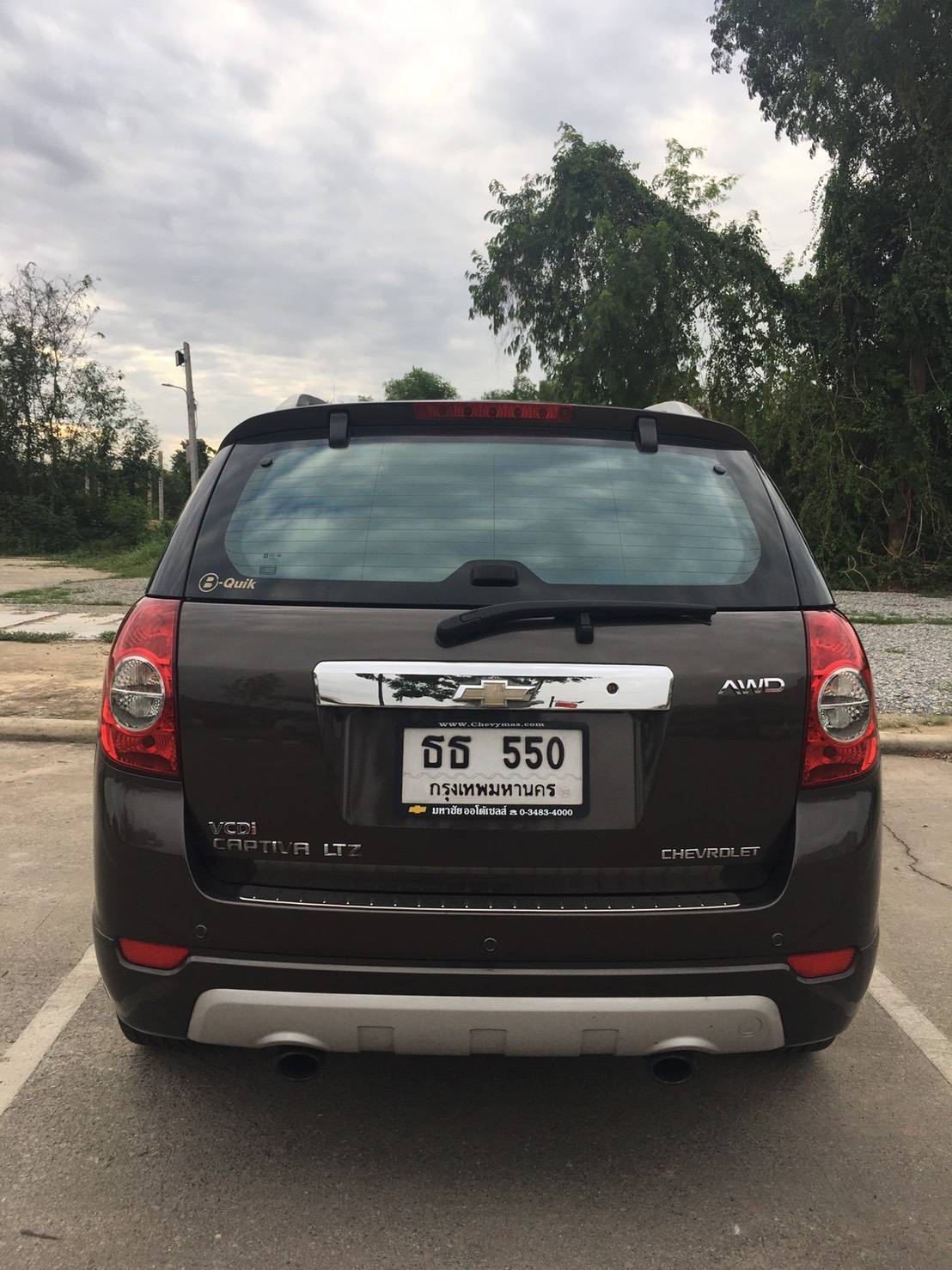 Chevrolet Gen1 Captiva (ไมเนอร์เชนจ์ 1) 2.0 ดีเซล ปี 2011 สีน้ำตาล