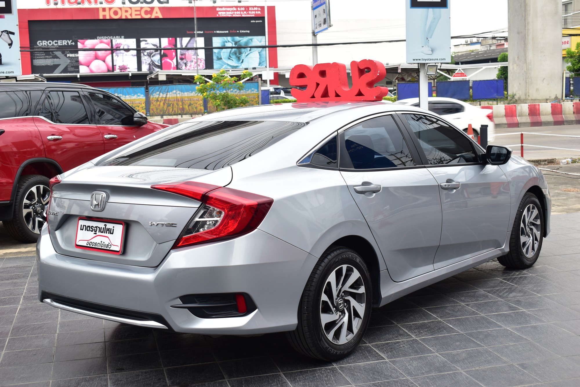 2019 Honda Civic Sedan สีเทา