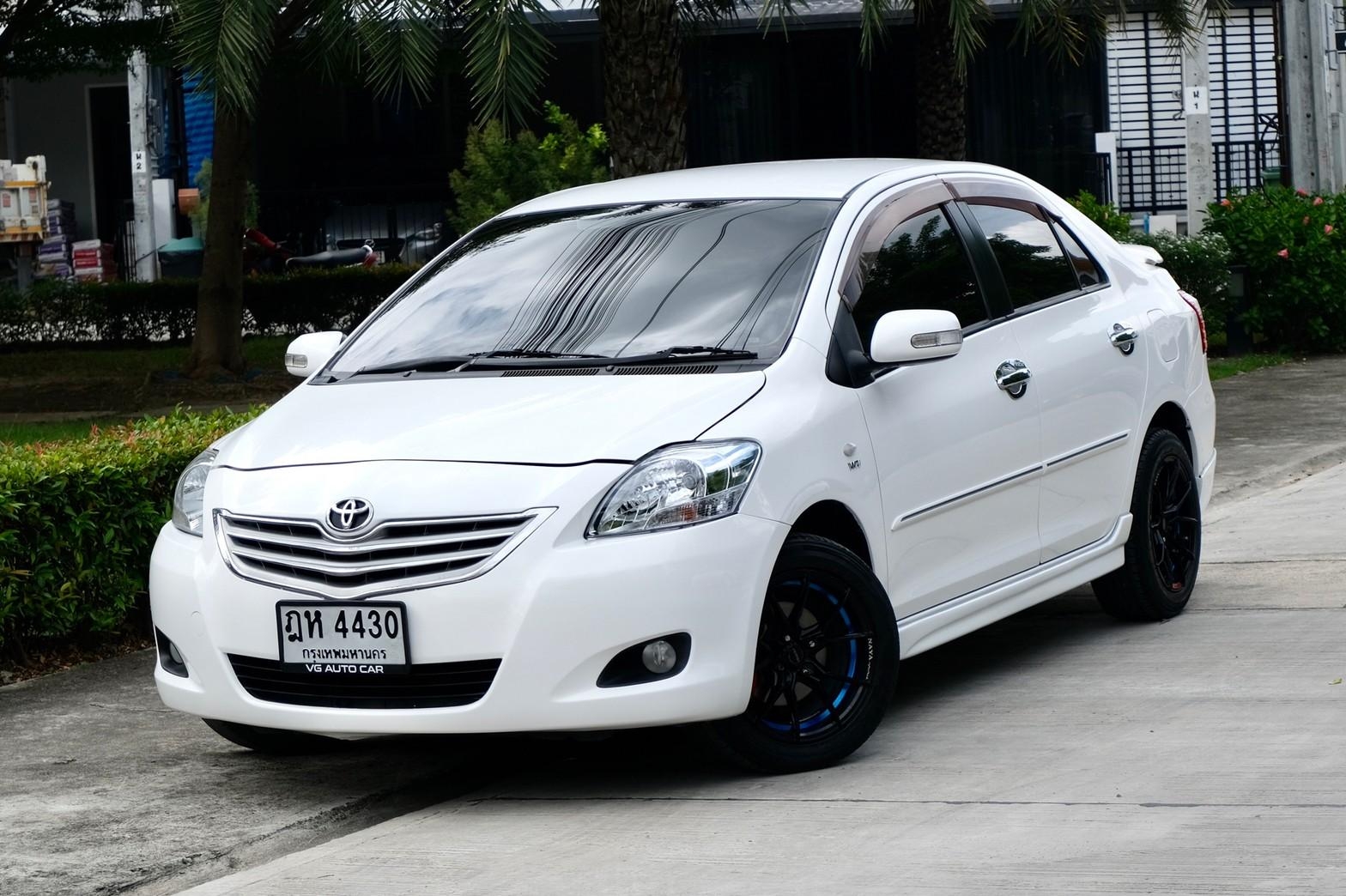 ⚛Toyota vios 1.5E ออโต้ เบนซิน ปี2010 สีขาว 💰