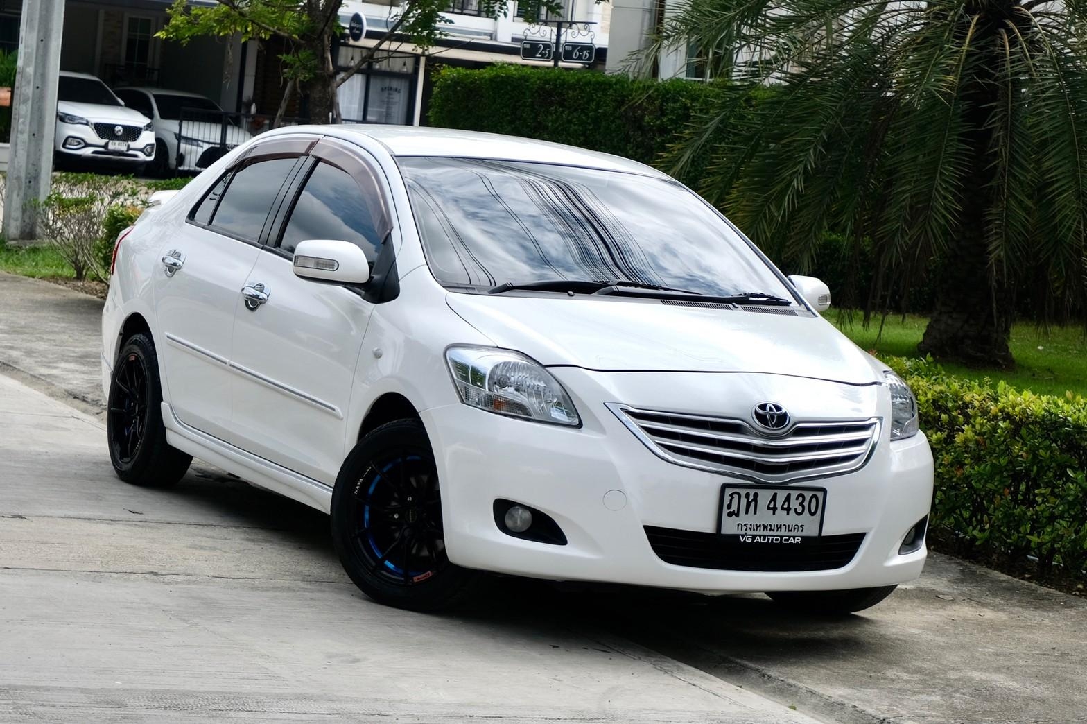 ⚛Toyota vios 1.5E ออโต้ เบนซิน ปี2010 สีขาว 💰