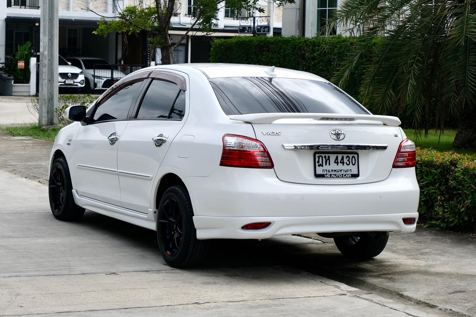 ⚛Toyota vios 1.5E ออโต้ เบนซิน ปี2010 สีขาว 💰