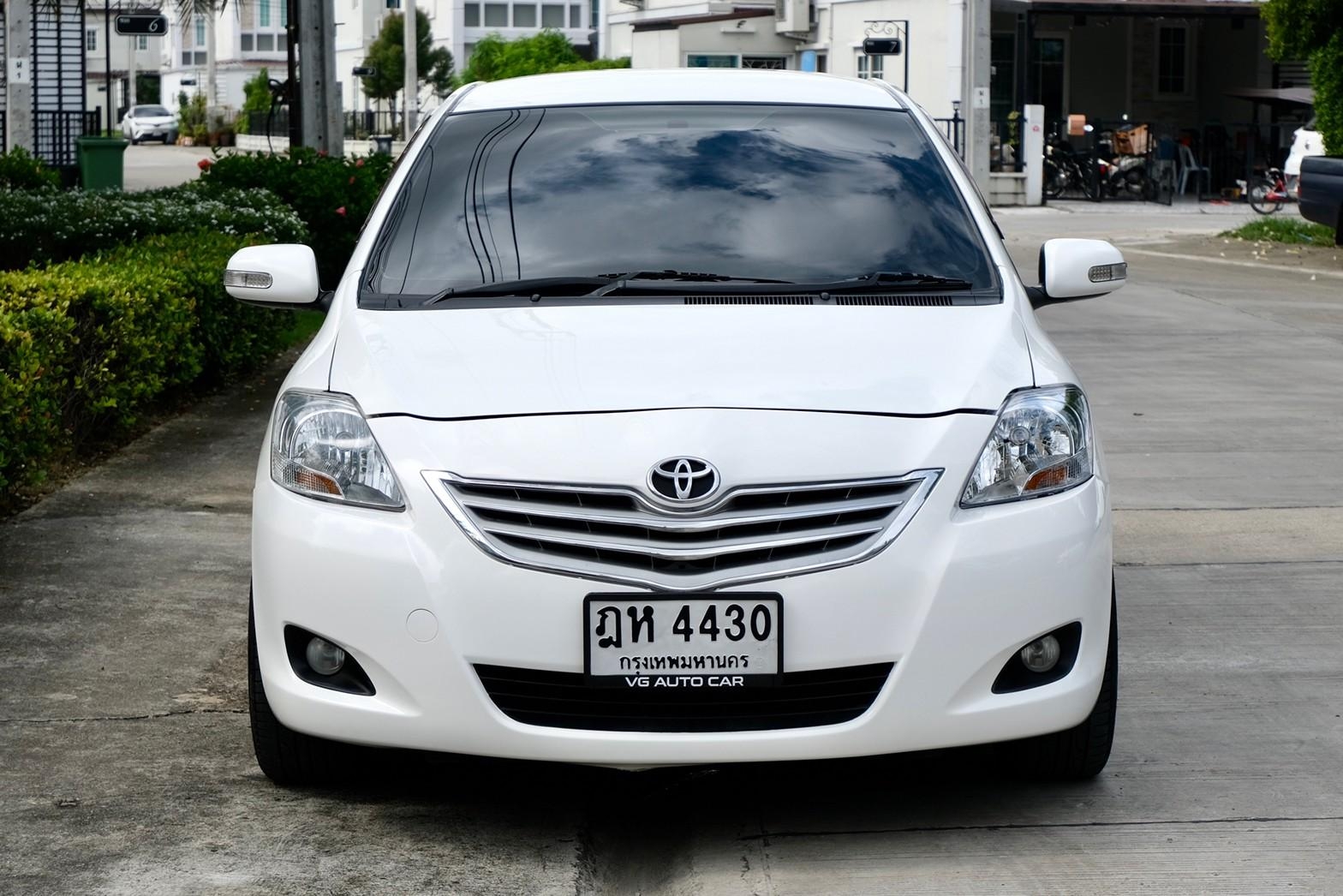 ⚛Toyota vios 1.5E ออโต้ เบนซิน ปี2010 สีขาว 💰