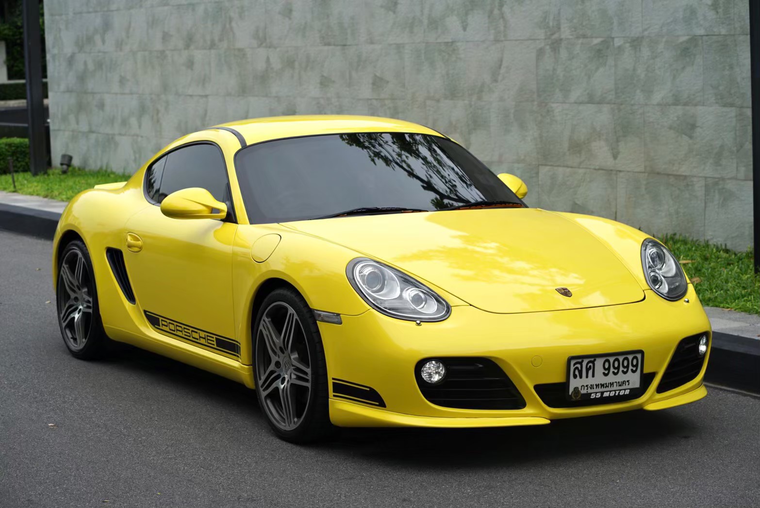 2011 Porsche Cayman 987.2 PDK สีเหลือง