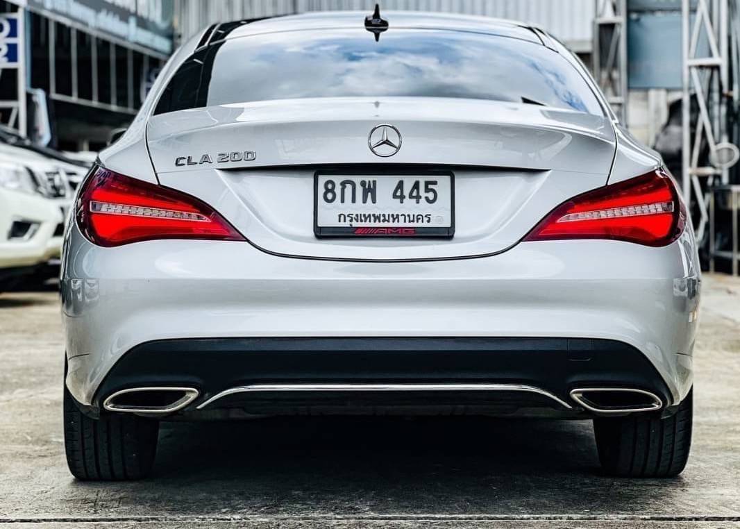 2018 Mercedes-Benz CLA-Class C118 CLA200 สีเงิน