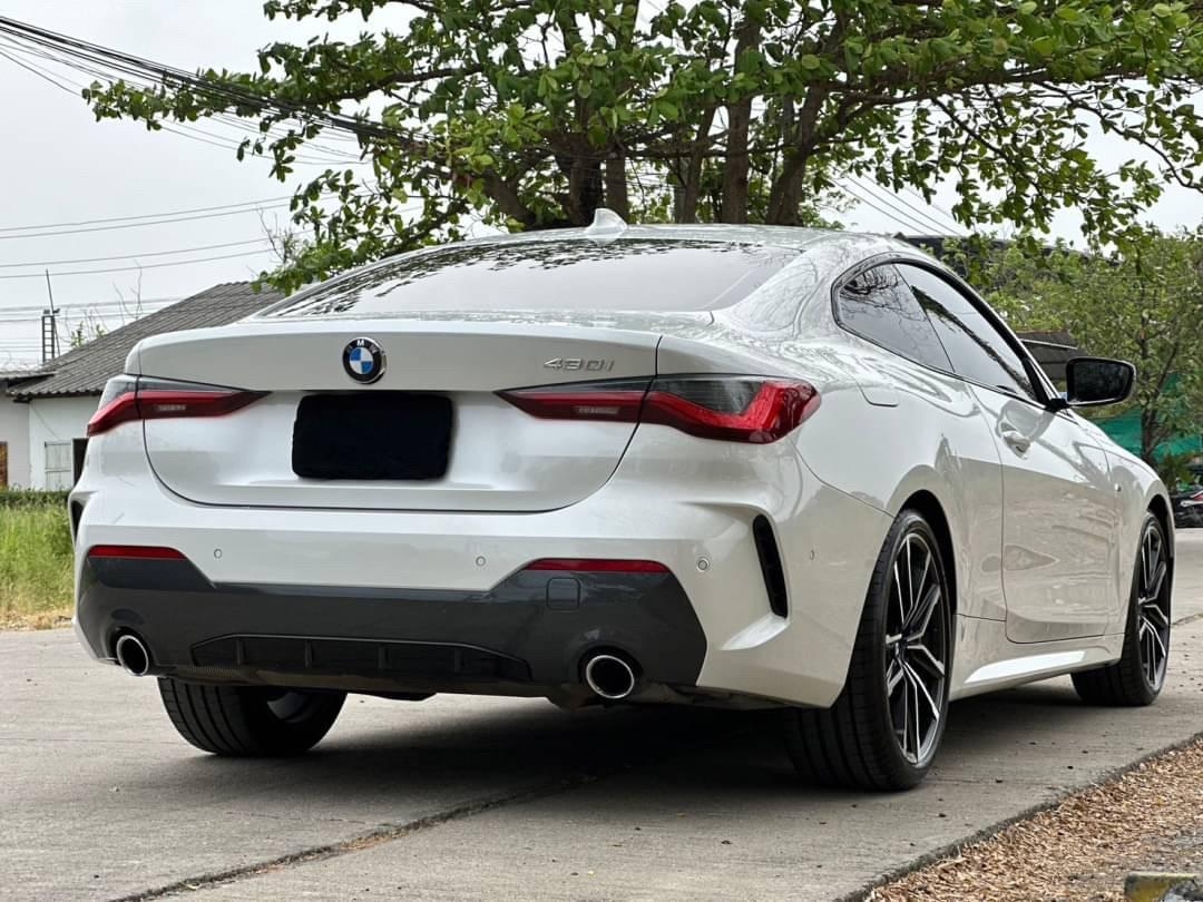 2021 BMW 430i coupé M Sport G22 สีขาว