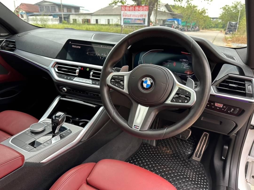 2021 BMW 430i coupé M Sport G22 สีขาว