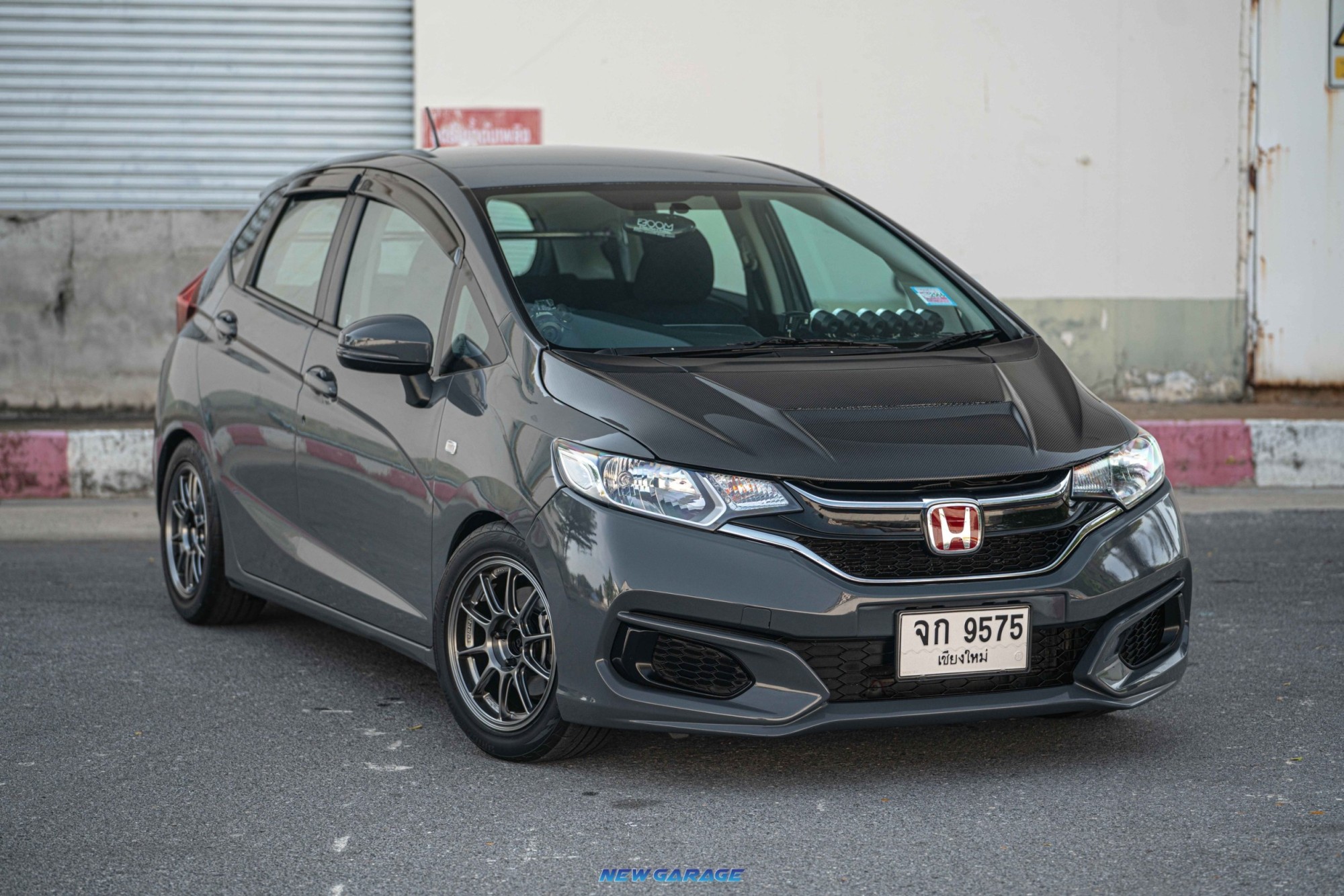 2015 Honda Jazz GK สีเทา