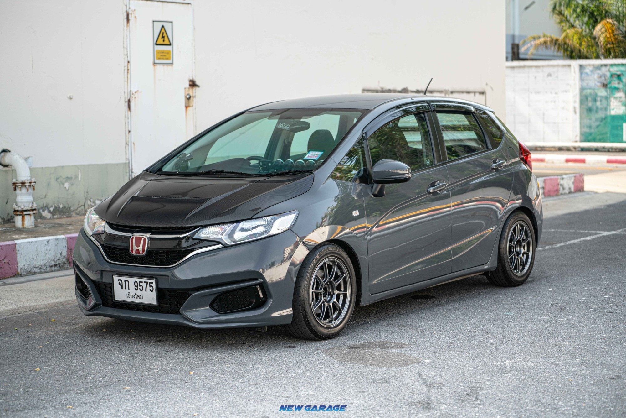 2015 Honda Jazz GK สีเทา