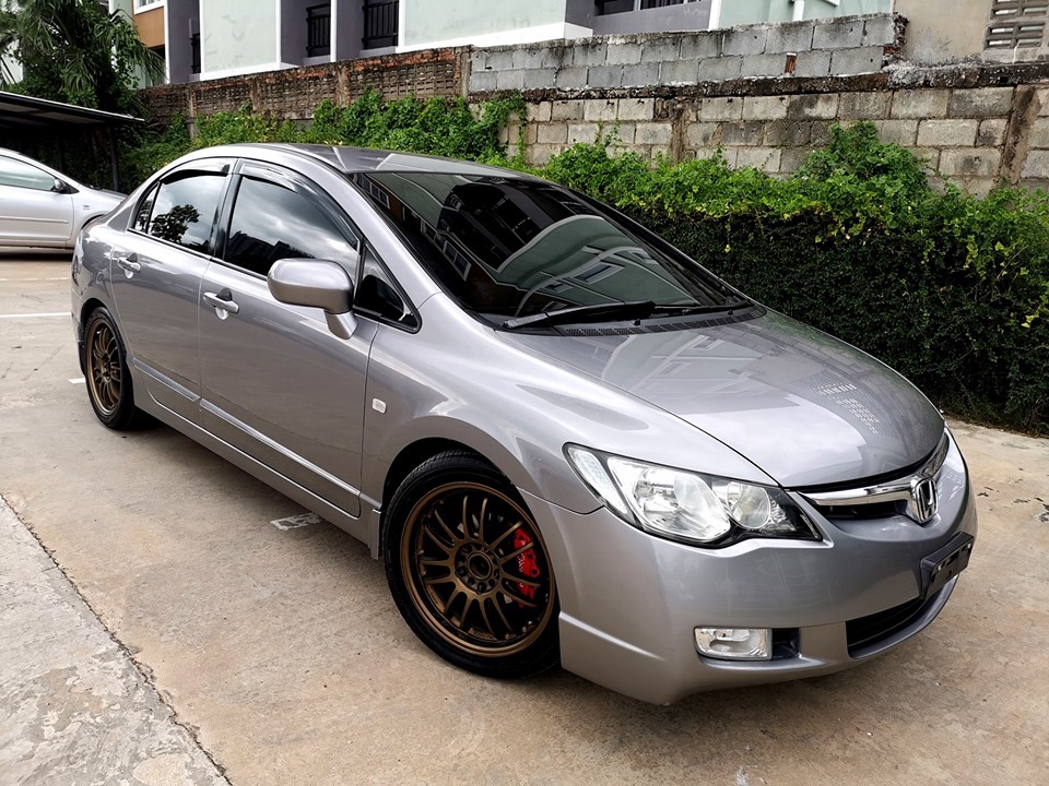 Honda Civic FD ปี 2007 สีเทา