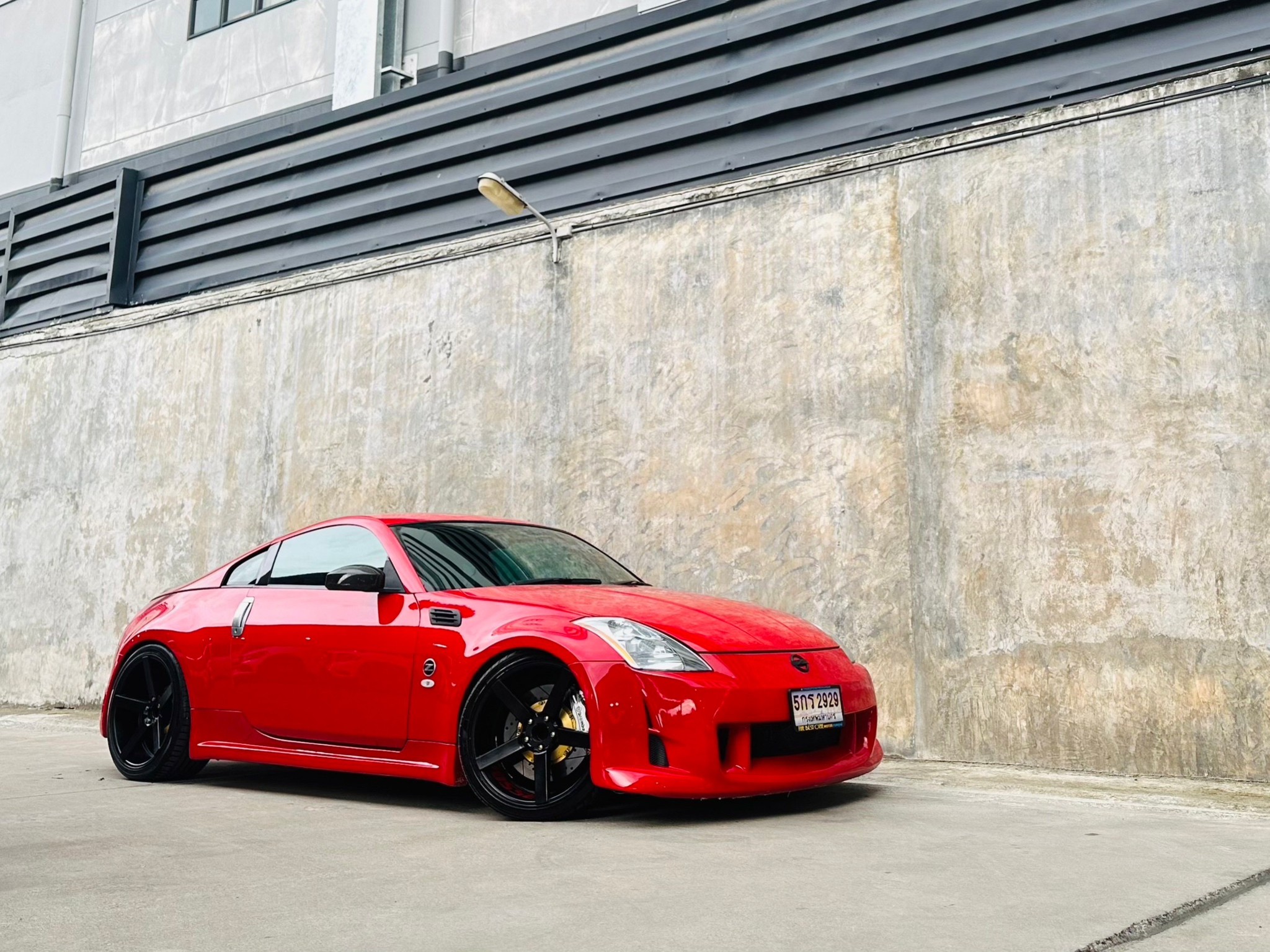 2011 Nissan 350 Z ( Z33 ) สีแดง