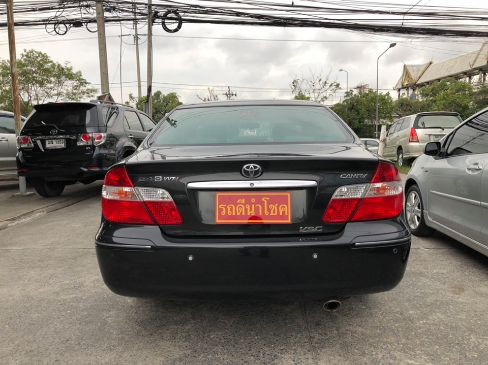 Toyota Camry ปี 2004 สีดำ