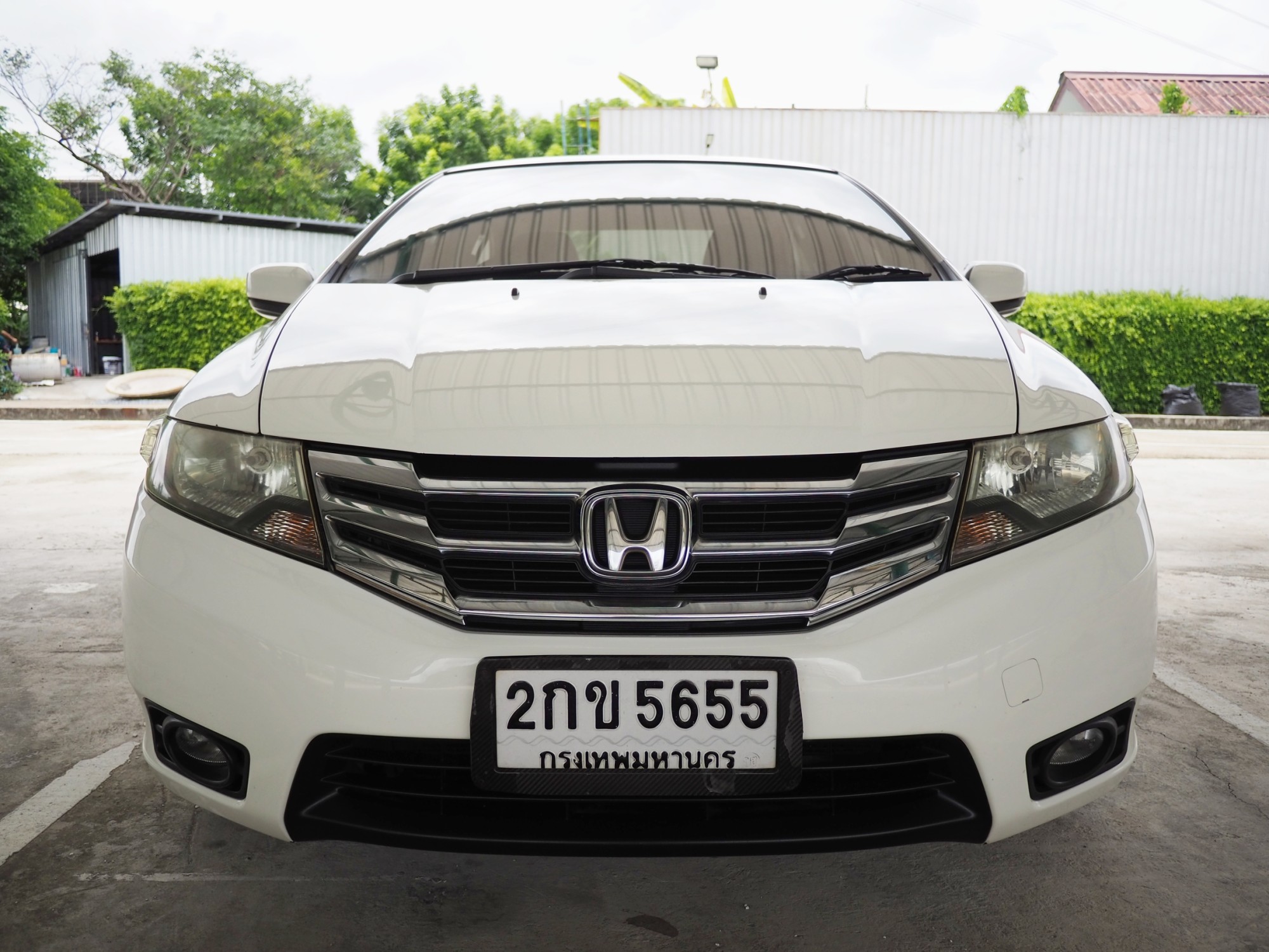 2013 Honda City สีขาว