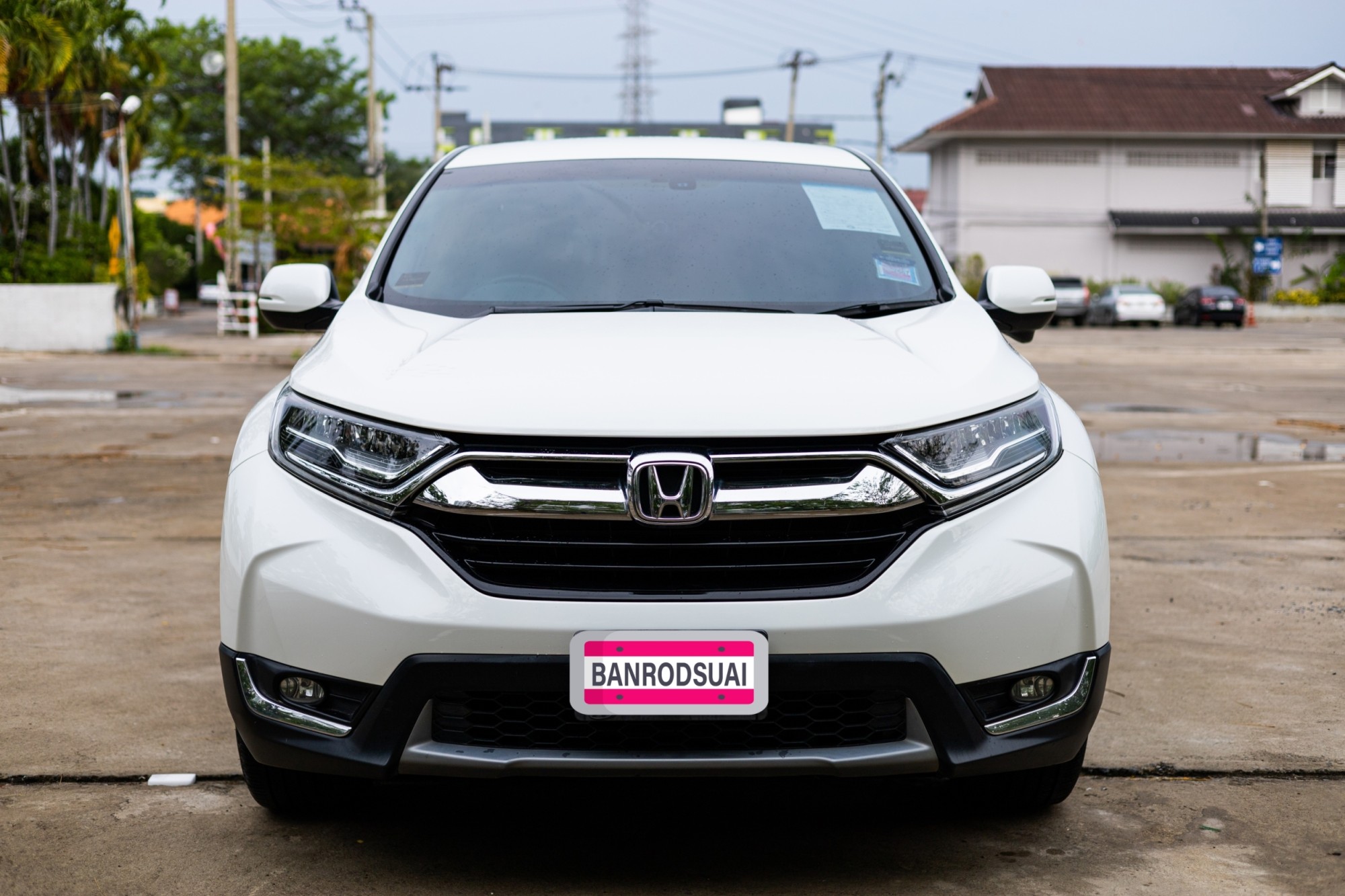 2018 Honda CR-V สีขาว