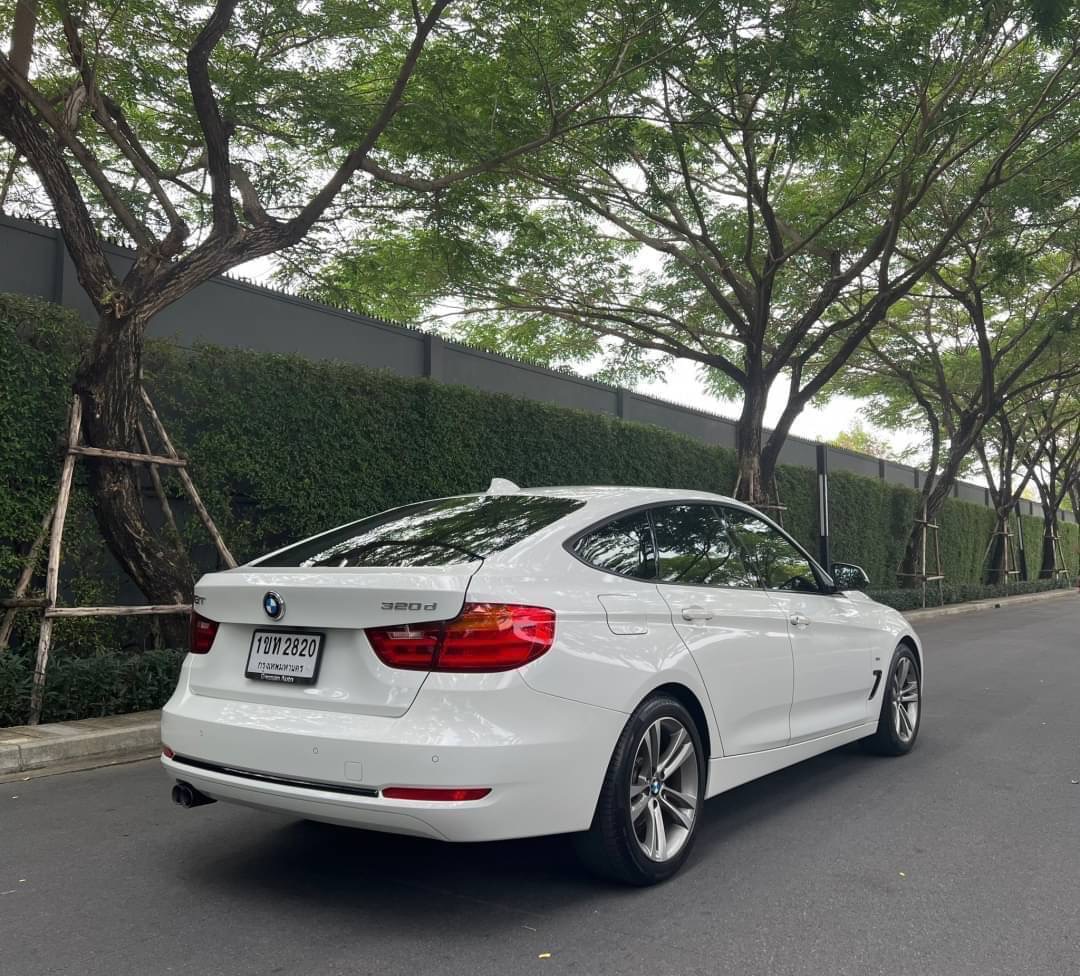 2017 BMW 320D GT SPORT LCI สีขาว