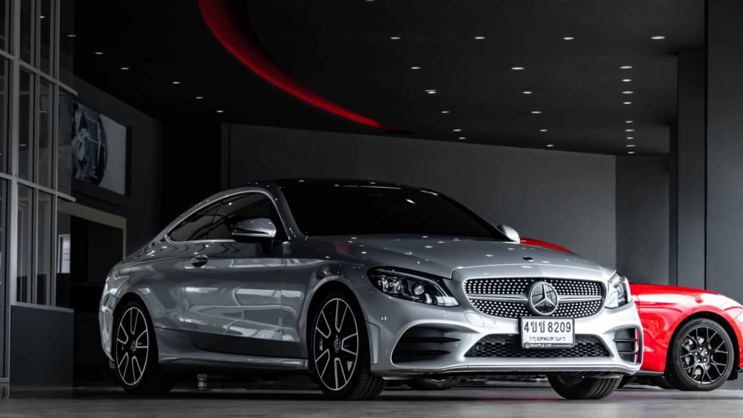 2019 Mercedes-Benz C-Class C 220 d AMG สีเงิน