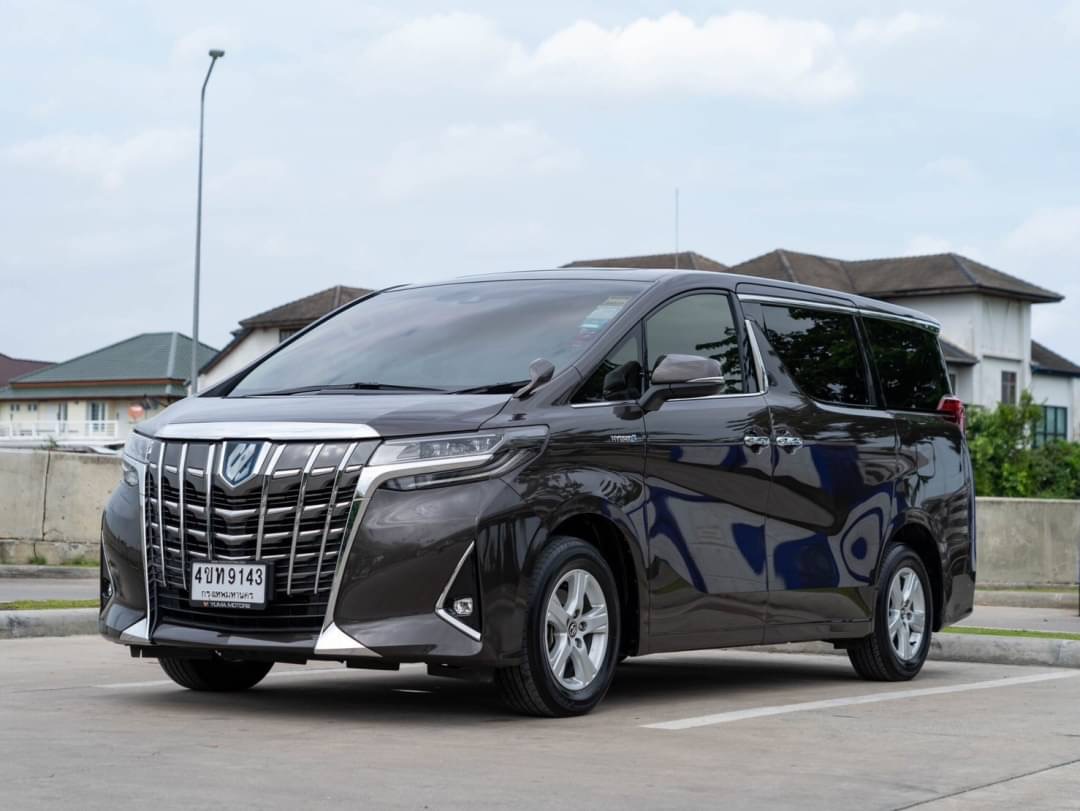 2018 Toyota Alphard สีน้ำตาล