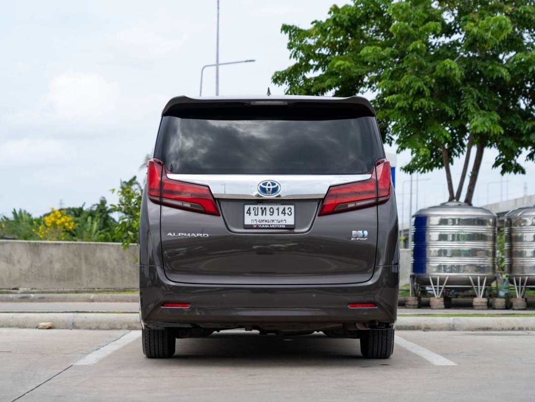 2018 Toyota Alphard สีน้ำตาล