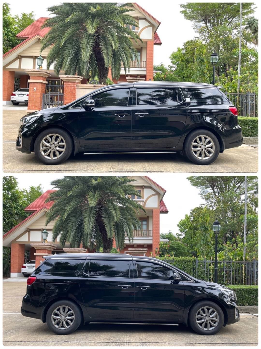 2020 Kia Grand Carnival สีดำ