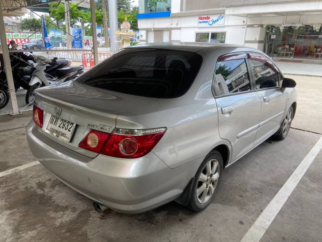 2006 Honda City ZX สีเงิน