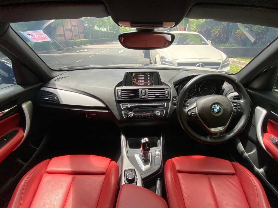 2014 BMW 1 Series F20 116i สีดำ