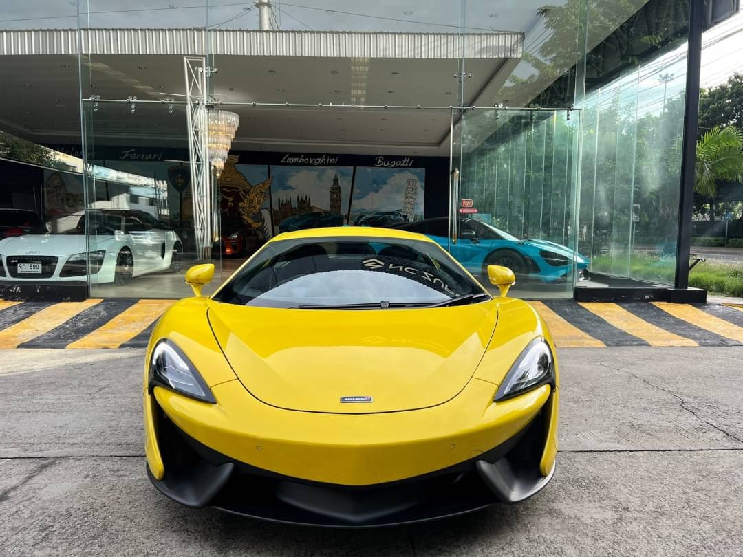 2019 McLaren 540C สีเหลือง