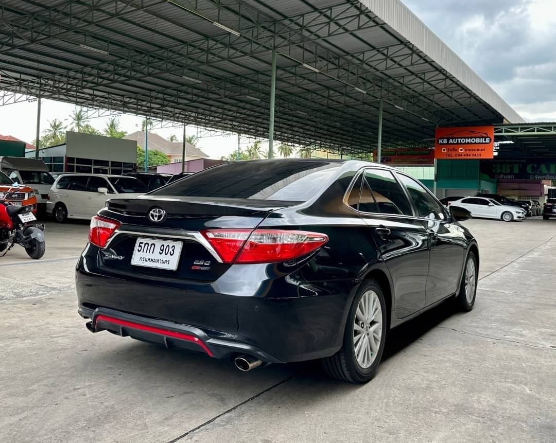 2017 Toyota Camry สีดำ