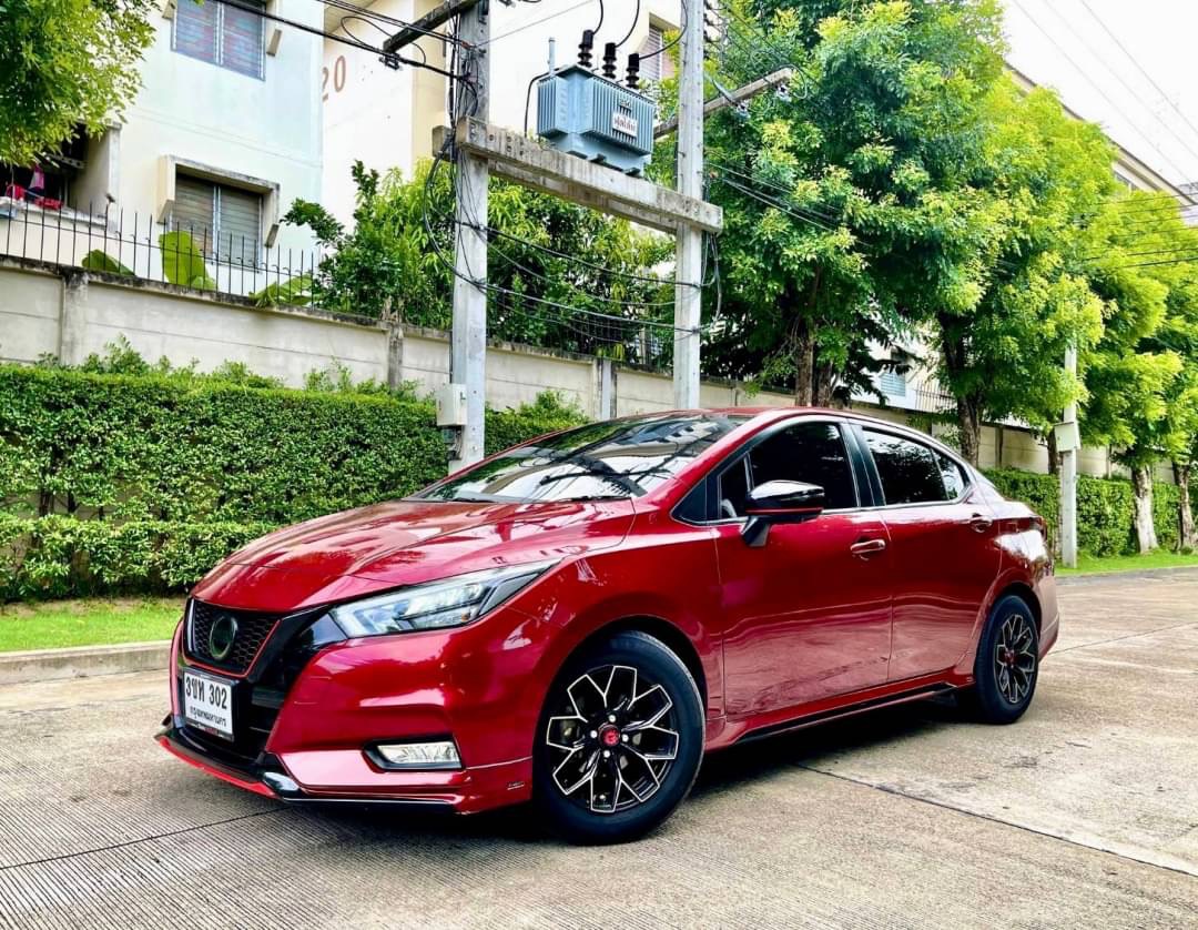 2021 Nissan Almera สีแดง