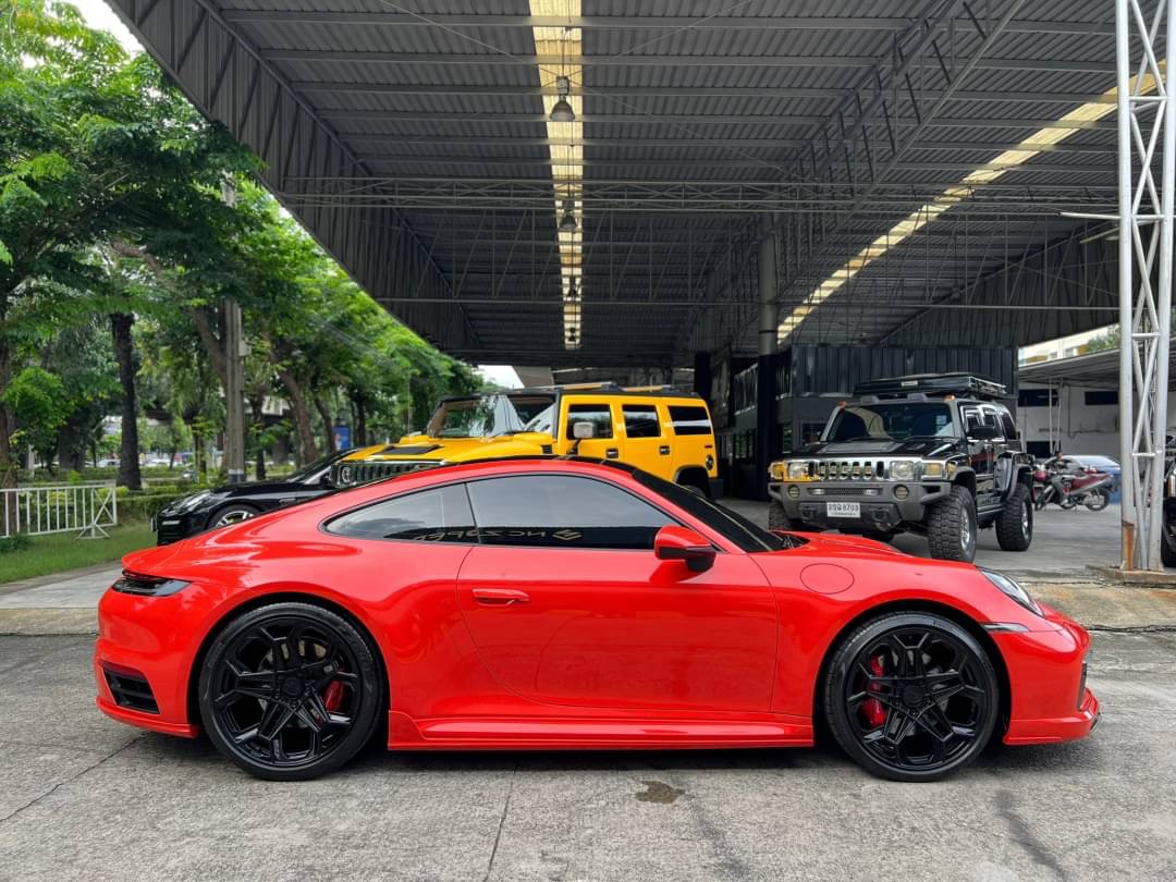 2020 Porsche 992 Carera S Techart สีส้ม