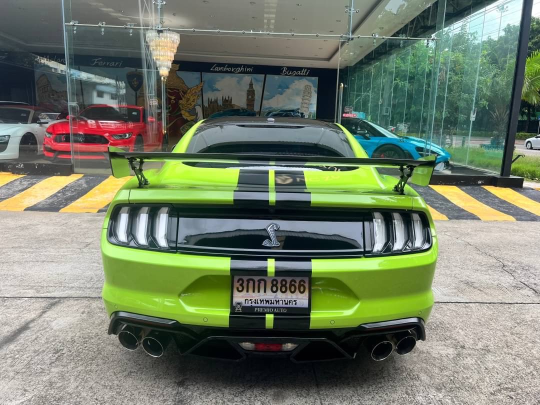 2021 Ford Mustang 2.3L สีเขียว