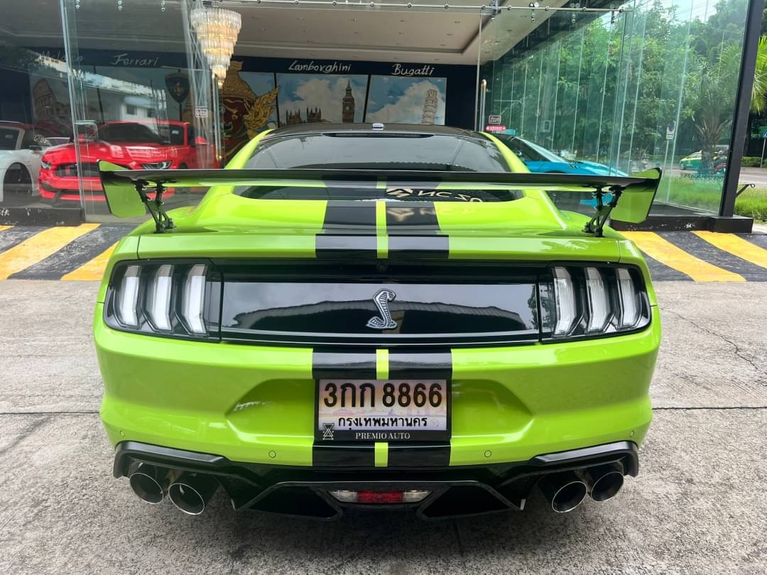 2021 Ford Mustang 2.3L สีเขียว