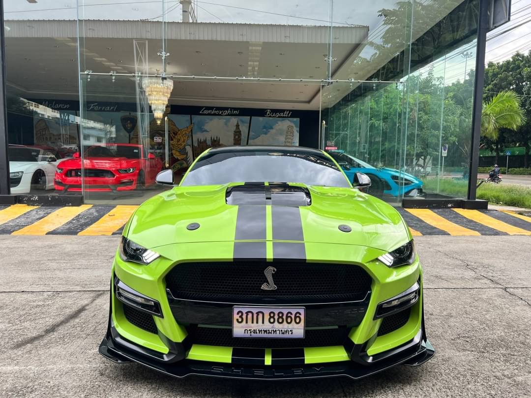 2021 Ford Mustang 2.3L สีเขียว