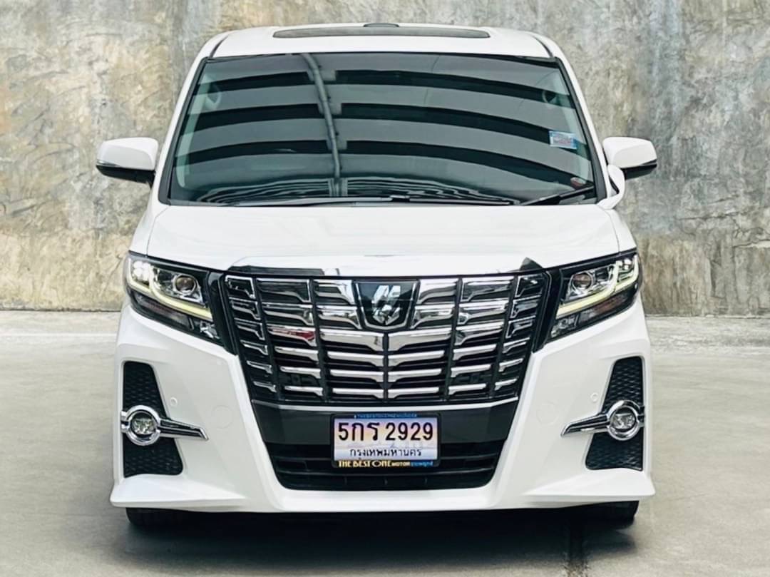 2019 Toyota Alphard สีขาว