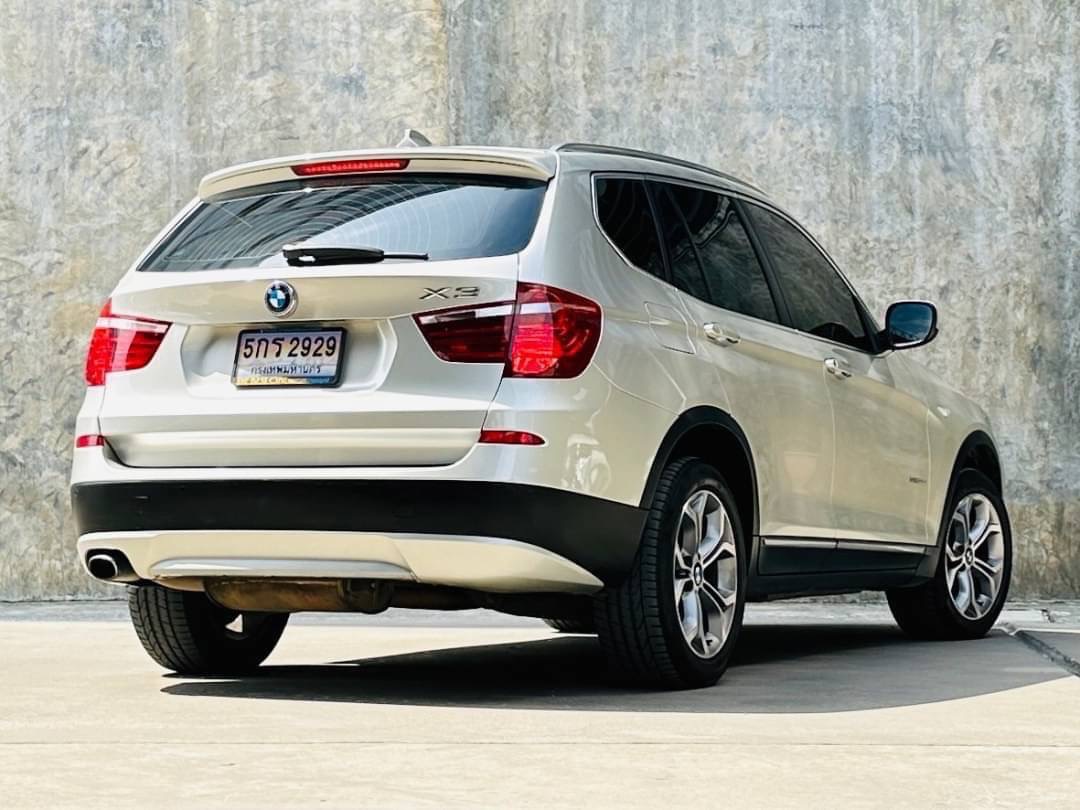 2014 BMW X3 F25 สีเงิน